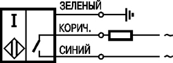 Схема подключения IV11B AF81A5-01G-10E-L